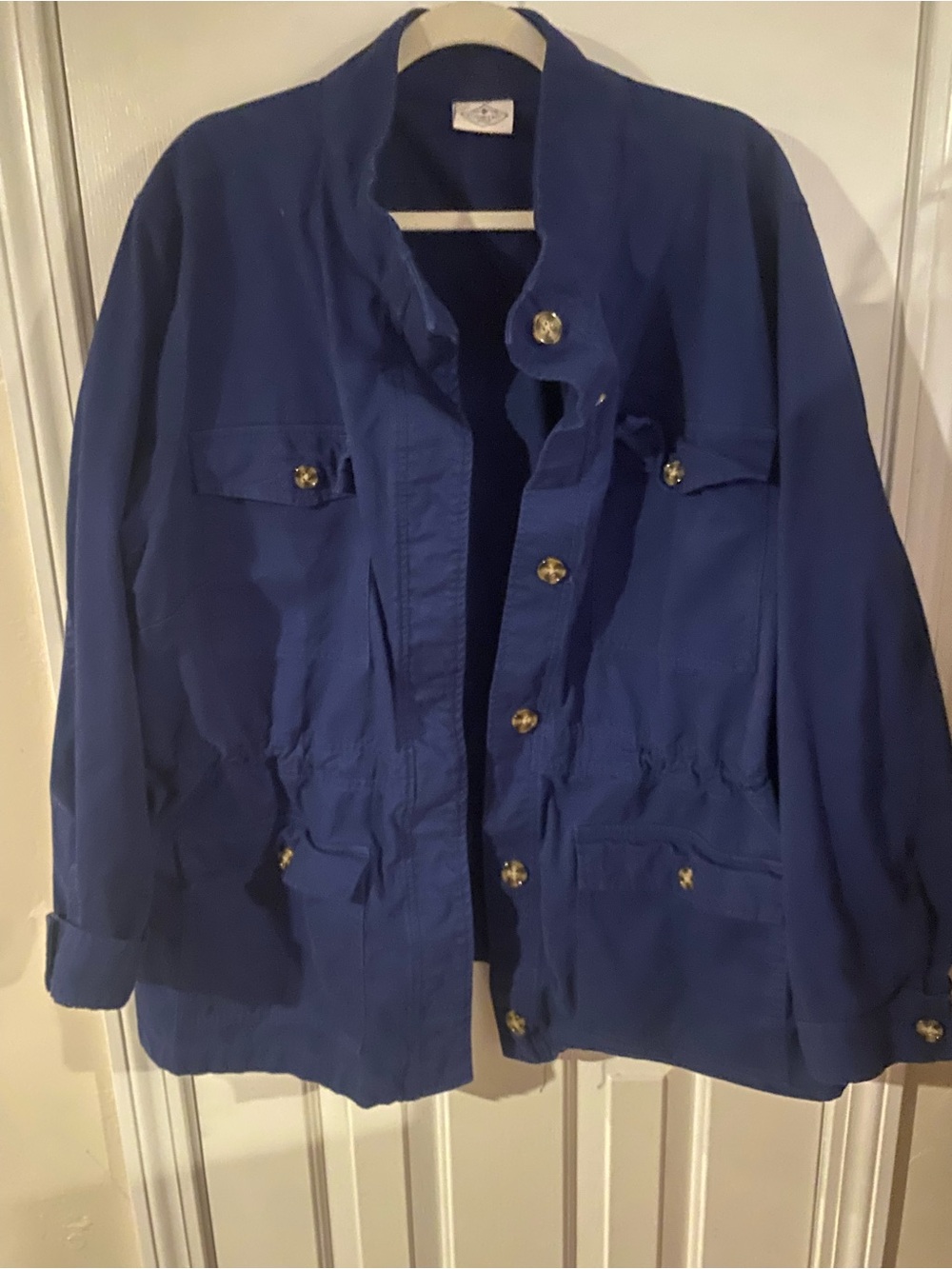 St. John's Bay Royal Blue Utility Jacket